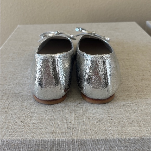 Freda Salvador Silver Jada Flats - Picture 4 of 6